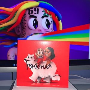 Nicki Minaj x 6ix9ine Trollz CD Autograph ✨🥶